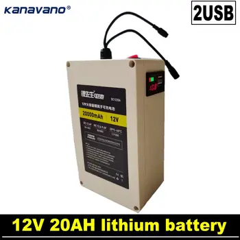 

12V lithium battery rechargeable battery portable mobile phone charging treasure 10AH20AH25AH with bms and usb