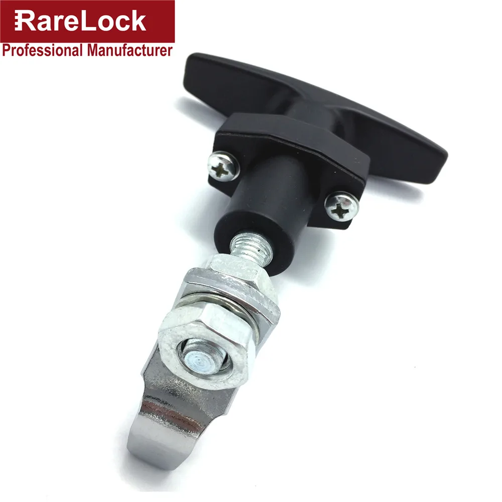 Rarelock ручка замок электрофоретическая краска черный Удобный Простой шкафчик шкаф дверной замок Cerradura MMS201 gg
