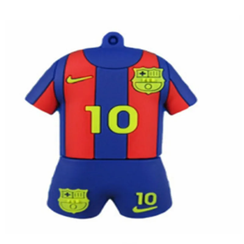 Usb Flash Drive 128gb Fashion Soccer Clothing Series Football Shirt Memory Stick 4GB 8GB Pendrive 16GB Pen Drive 32GB 64GB Gift (26)