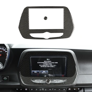

Central Control GPS Samll Navigation Panel Decorative Cover Trim Sticker for Chevrolet Camaro 2017-2019 Car interior Accessories