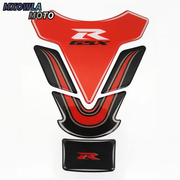 

Motorcycle 3D carbon fiber tank fish bone decoration stickers Fit for GSXR 600 750 1000 K1 K3 K4 K5 K6 K7 K8 K9