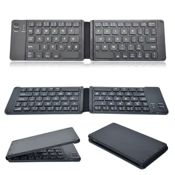 

67 key Business Folding Bluetooth Keyboard Wireless Folding Keypad for iPad IOS/Android/Windows Tablet for iphone smartphone