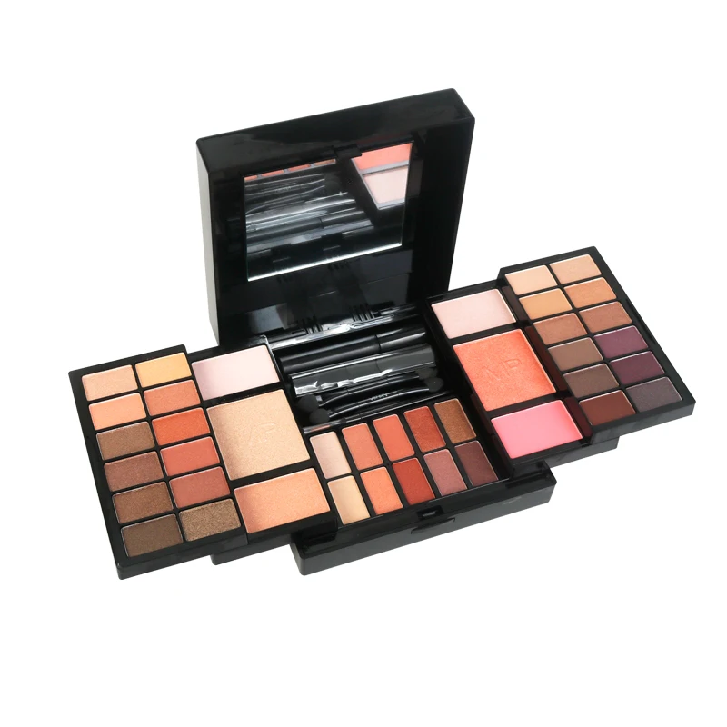 

35 Color Professional Makeup Set Matte Eye Shadow Long-Lasting Mascara Pressed Powder Cheek Blusher Beauty Ladies Cosmetics