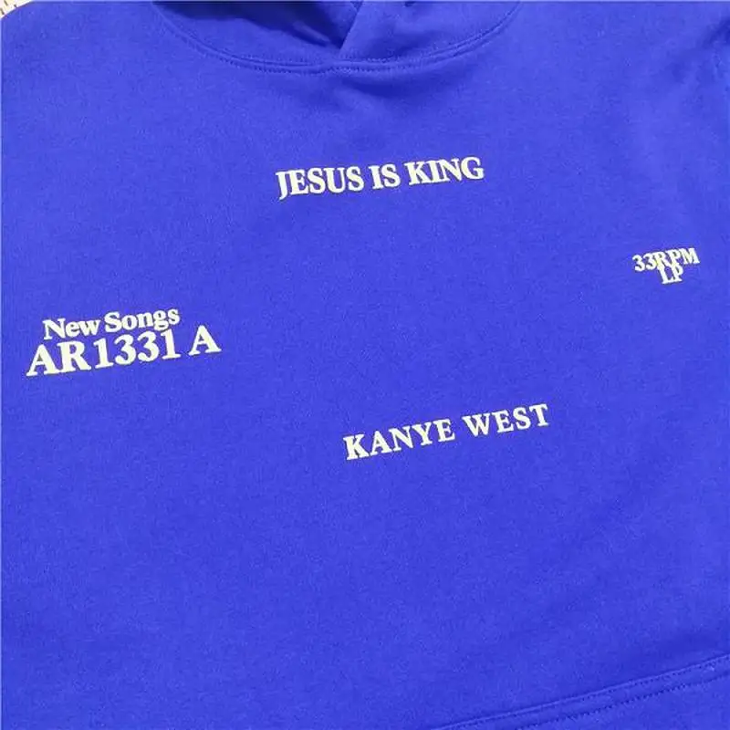 19ss Новинка Kanye West Jesus Is худи с королем мужские и женские 3D толстовки с цифровой печатью harajuku lil peep Jesus Is King пуловер