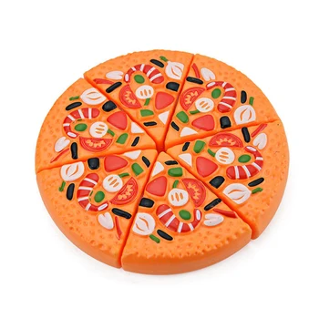 

Toy Kids Pizza Baby Cutting Children Educational Food Plastic Pretend Play