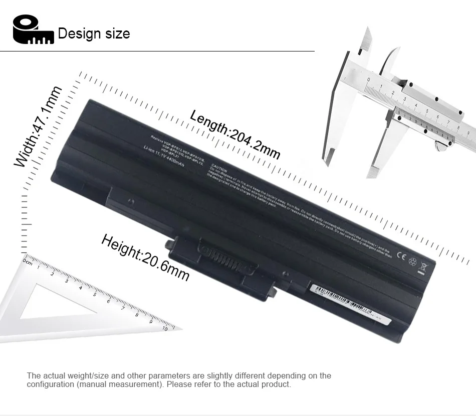 4400mAh 6 ячеистая для ноутбука Батарея для SONY VAIO VGP-BPS13/S VGP-BPS13A/S VGP-BPS21/S VGP-BPL21A VGP-BPS13A/B VGP-BPS21B VGP-BPL13