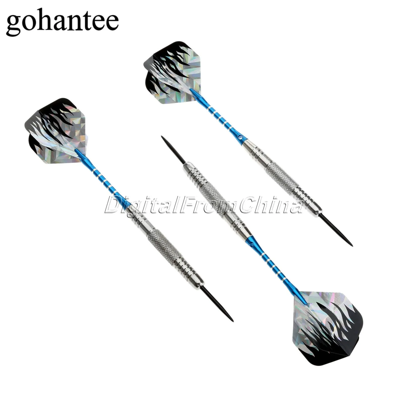 Gohantee 3 шт. 22 г стальной наконечник Профессиональный дротика с никелевой