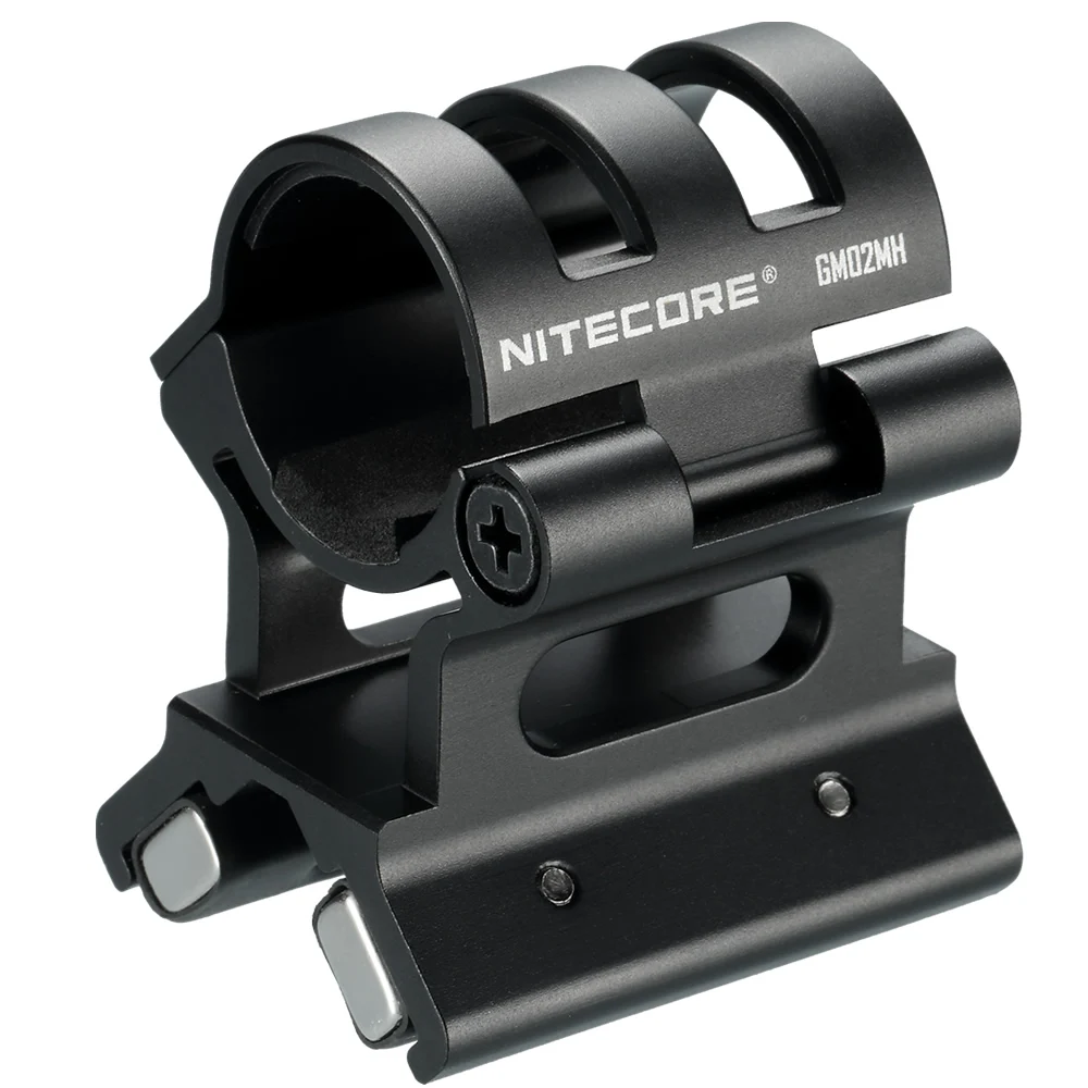 NITECORE GM02MH Magnetic Weapon Gun Mount for Tactical Flashlight Suitable SRT7GT P12GTS MH40GTR | Лампы и освещение