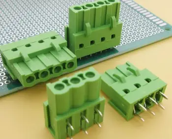

Board to Board Connector 2EDGA Bent Foot 2EDGB-5.08 Straight Pin Double Row Foot Welding PCB Board Terminal Block Hole Block