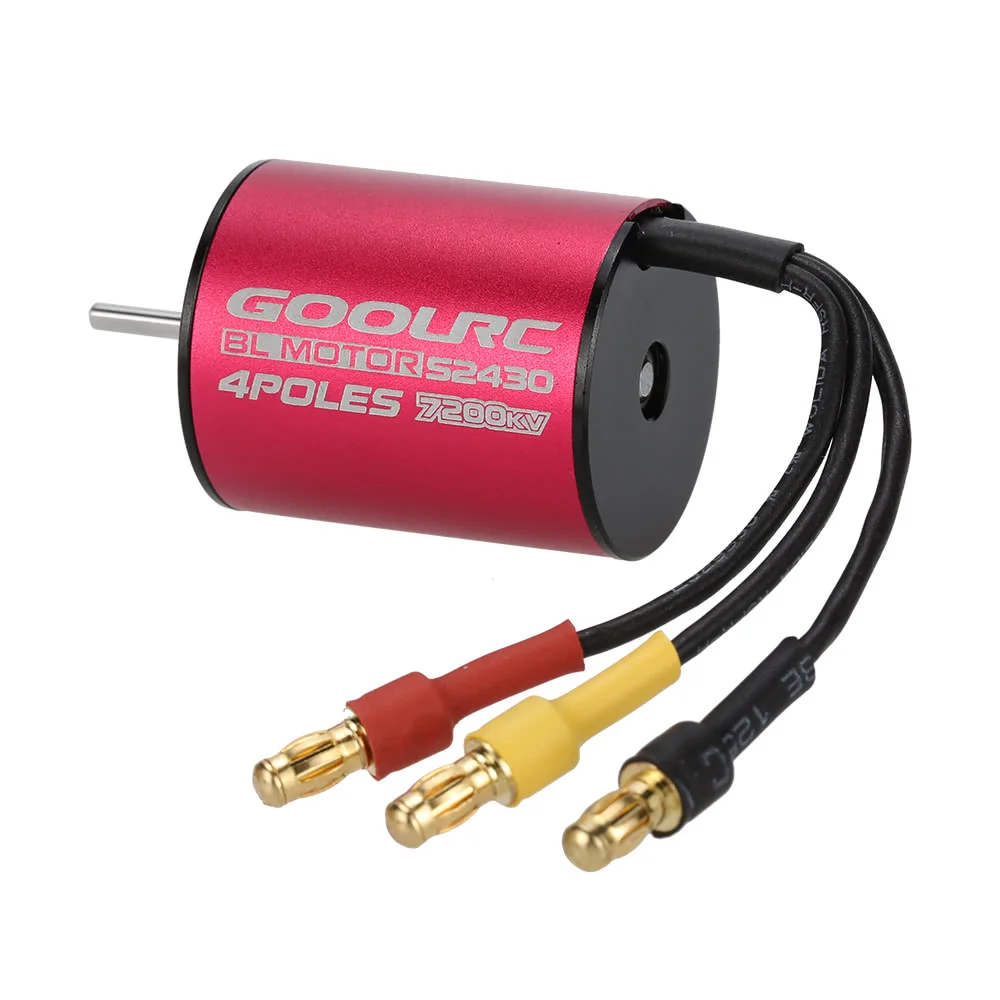 Оригинальный Бессенсорный бесщеточный двигатель GoolRC S2430 7200KV и комбинированный