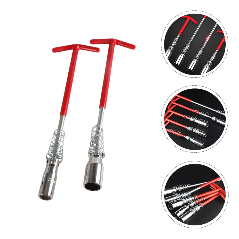1 Set 2Pcs 16mm 21mm T handle Spark Plug Repair Tools Spark Plug