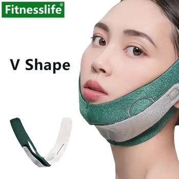 

Graphene Face Slimming Strap Chin Lift V Face Mask Face lift Stickers Bandage Mask For Face Oval Anti Cellulite Strap Belt