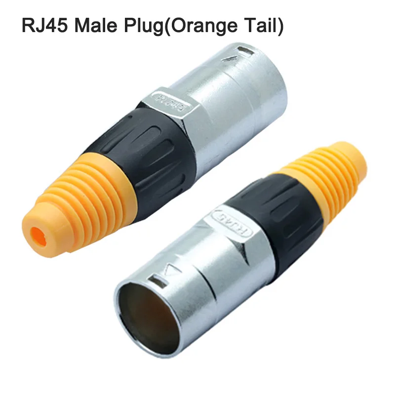 10 шт./лот водонепроницаемый RJ45 Панель Крепления шасси 8P8C разъем Ethernet IP65 оптовые