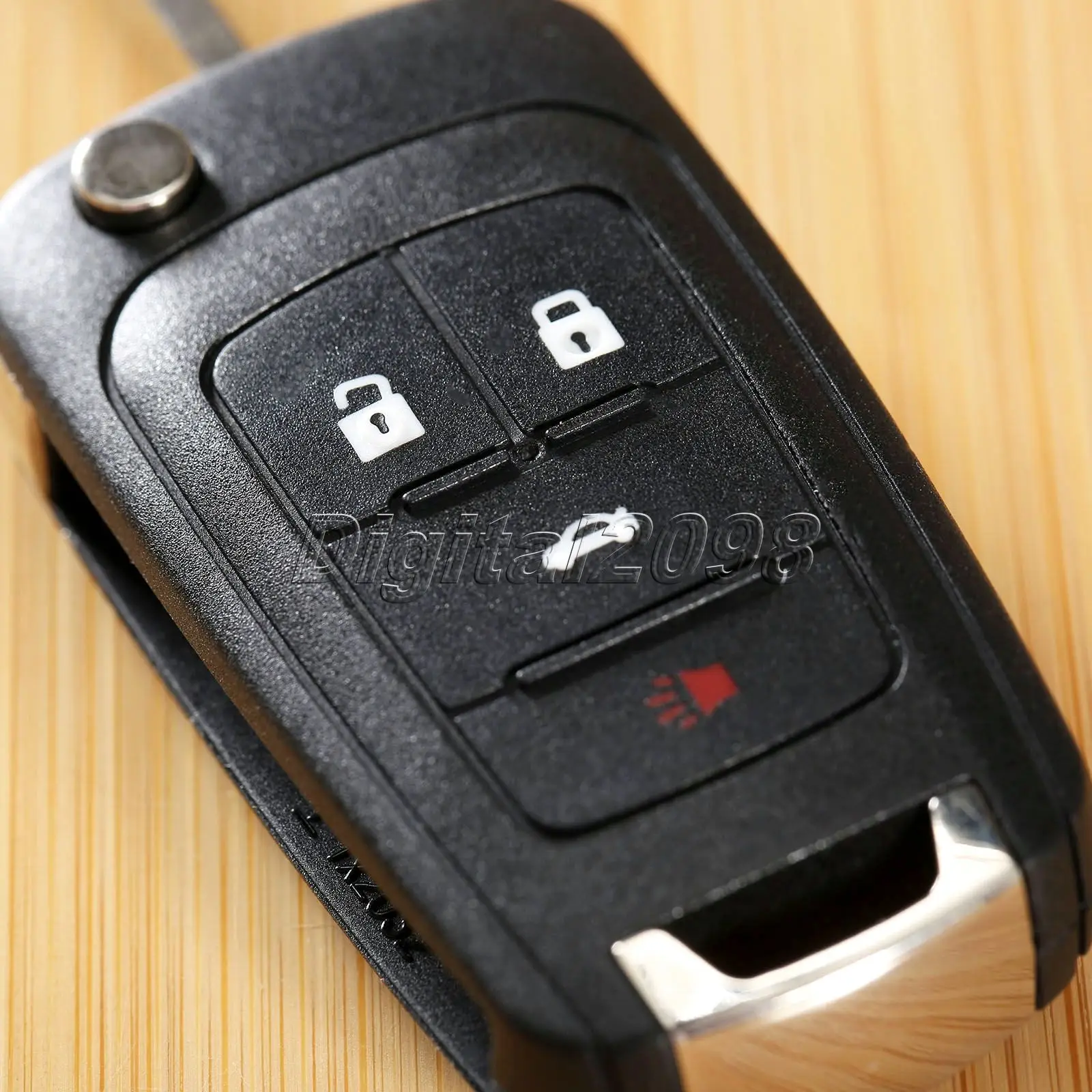 Yetaha 4 кнопочный складной чехол для ключа Chevrolet Camaro Cruze Equinox Malibu Sonic Spark Volt с