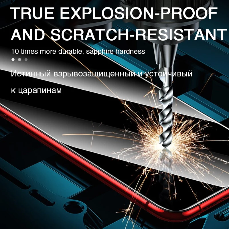 500D полное покрытие закаленное стекло для iphone 11 Pro X XR XS MAX стекло iphone 11 Pro защита экрана защитное стекло на iphone 11