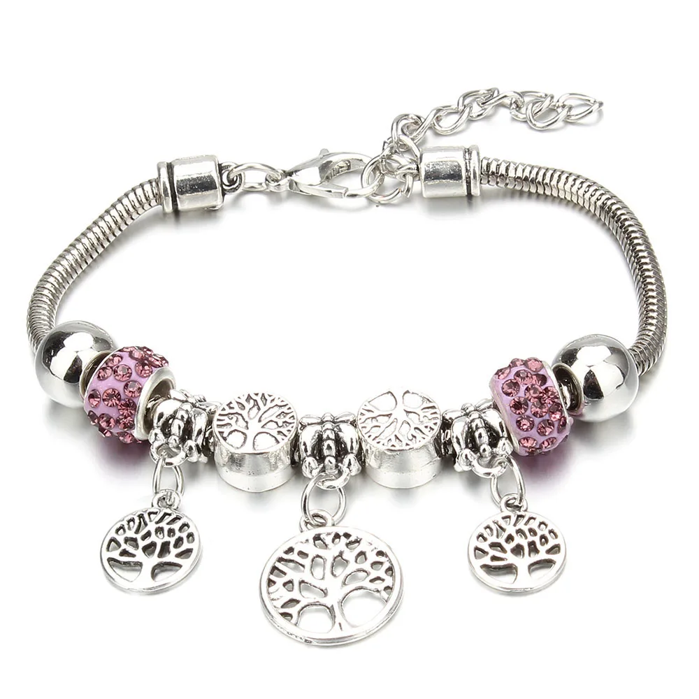 Tree of Life Shape Charm Bracelets For Women