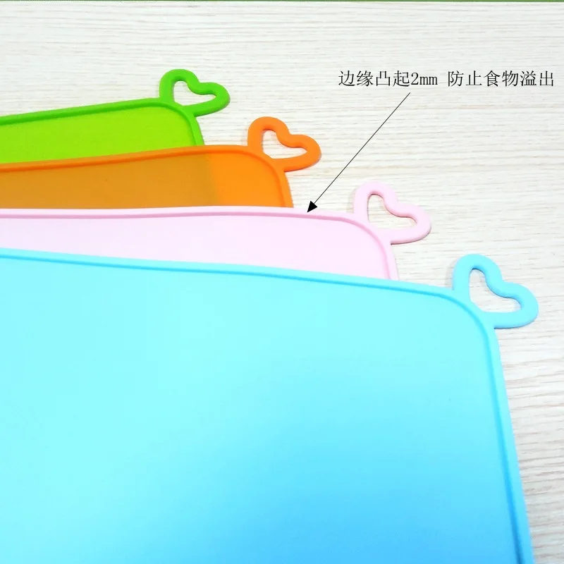 

Silicone accessories Silicone gift Silicone Pet Mat Pet Place Mat Easy to Clean Silicone Potholder