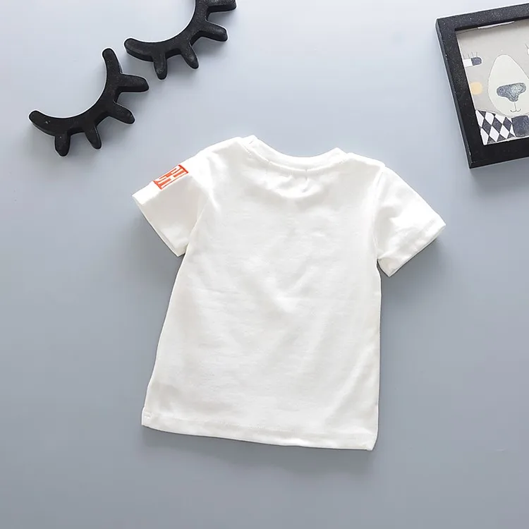 

2019 new uniform color T shirt black man and white 100% cotton shirt summer