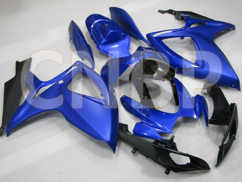 for Suzuki GSXR600 2006 - 2007 K6 Fairings GSX R600 Blue Black Body Kits GSX-R750 07 Full | Автомобили и мотоциклы