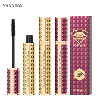 

YANQINA Mascara 4d mascara Lengthening Thick Not Blooming Mascara cosmetics rimel makeup Eyelash Extension Waterproof Curling