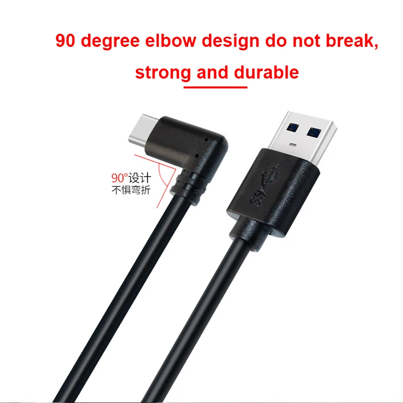 3M/4M/5M Link Cable for Oculus Quest 2 VR Headset Type C to