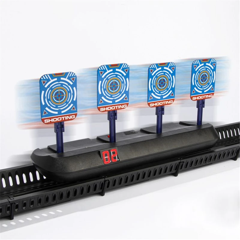 Children Running Shooting Target Archery Target Arrow Electronic Scoring Auto Reset Digital Target Parent Child Interactive Game Toy Guns Aliexpress