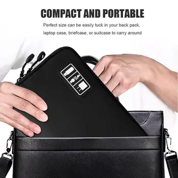 

2020 Digital Storage Bag USB Data Cable Organizer Earphone Wire Bag Pen Power Bank Travel Kit Case Electronics