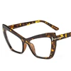 Brand Designer Cat Eye Myopia Glasses Vintage Female Grade Eyeglasses Computer Protection Anti Blue Light Glasses Diopter -1.5 2