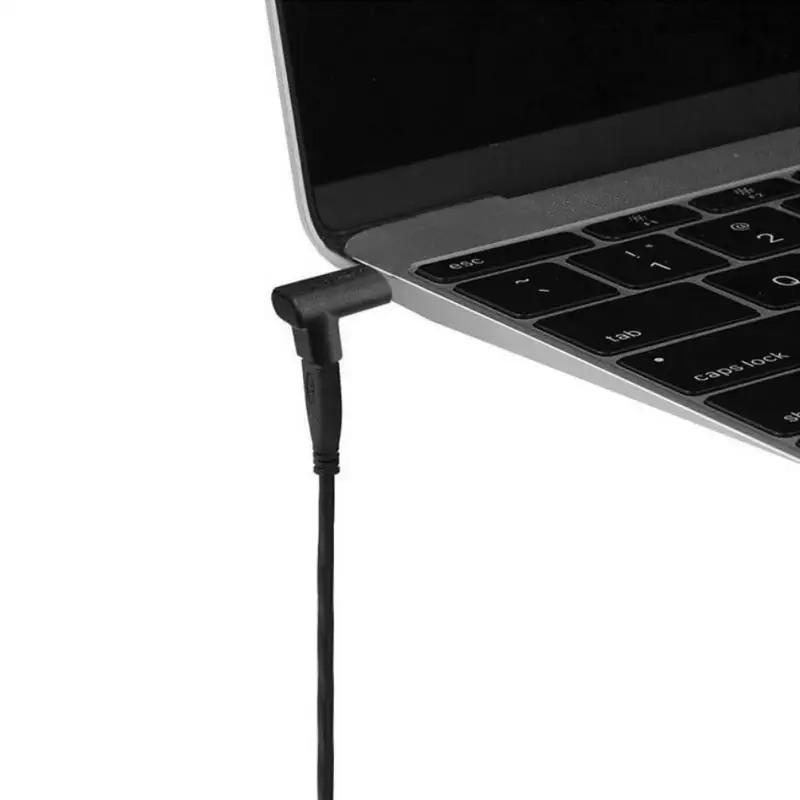 USB3.1Type-C штекер к USB3.1Type-C Женский Адаптер конвертера с 90 градусов под прямым углом Боковой изгиб для смартфона, ПК компьютера