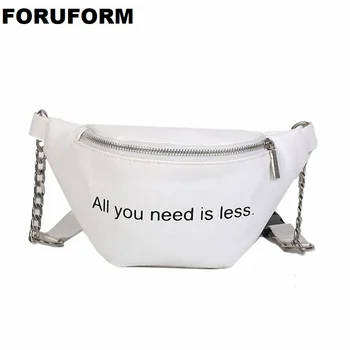 

Fashion Pack Pillow Type Waist Bag Belt Bag Women Waist Pack PU Leather Chest bag Belly Bag New Quality ZH-339