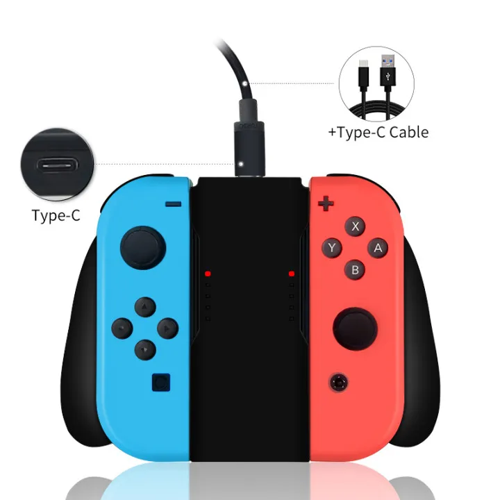 AOLION зарядки базовой станции Зарядное устройство платный стенд для Nintendo Switch Joy-Con
