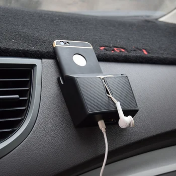 

Car Storage Box Organizer Mobile Phone Cigarette Cradle Holder Car Styling VH99