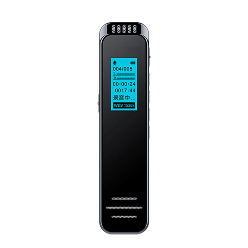 

Professional Voice Activated Digital Audio Voice Recorder 8Gb Support Tf-Card Mp3 Player For Interview Meeting Class