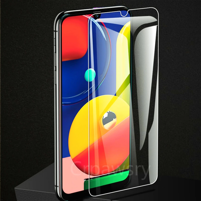 3 шт. закаленное стекло для Samsung Galaxy A50 A30 Защитное A20 A40 A80 A70 A60 A90 стеклянная