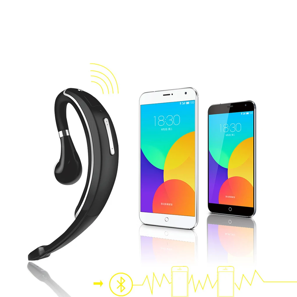 Bluetooth гарнитура с одним ухом беспроводные наушники бизнес типа долговечные