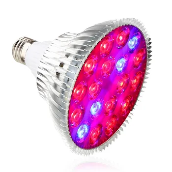 

E27 54W 14Red+4Blue LED Grow Light Full Spectrum For Indoor Plant Greenhouse Flower Veg Hydroponics System Grow/Bloom Tent
