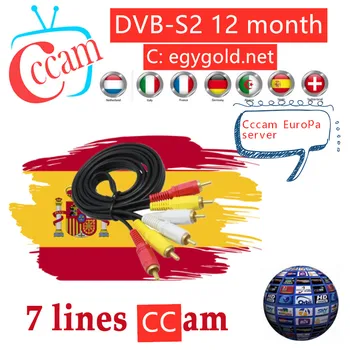 

Cccam Europa spain 1 year stable 7 Line server HD cline ccam Europe Portugal Poland Italia for satellite receiver