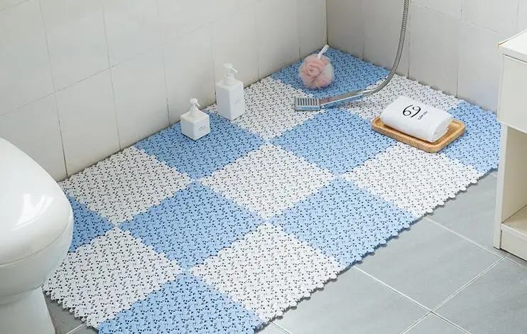 Свободный крой, нескользящий коврик для ванной, массажный коврик, водостойкий Коврик-пазл, коврик для душа, для ванной, туалета, аксессуары для ванной комнаты