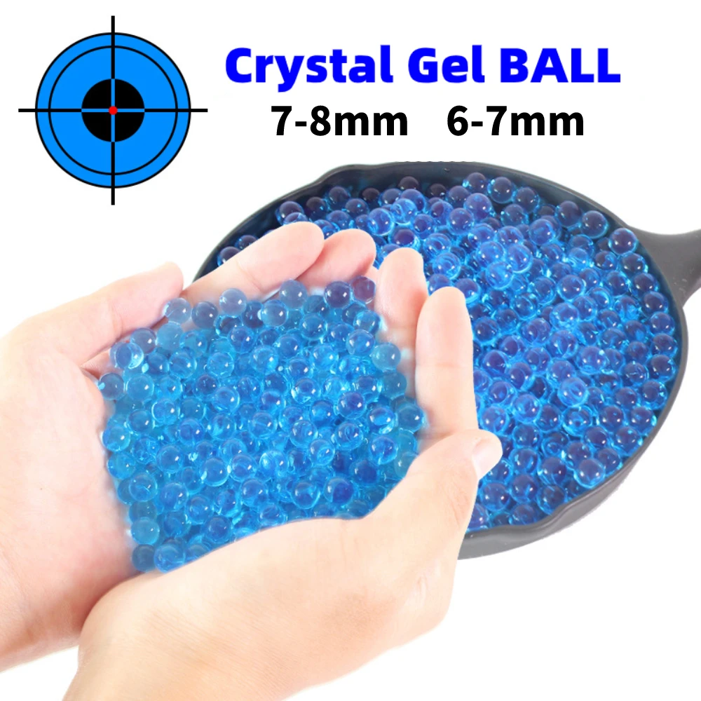 10000pcs78mmCristalGelBulletsforKidsToys6mmBBWaterPaint