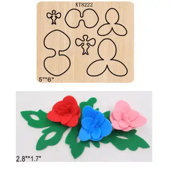 

Folding flower wooden die cutting dies Suitable for common die-cutting machines in the market