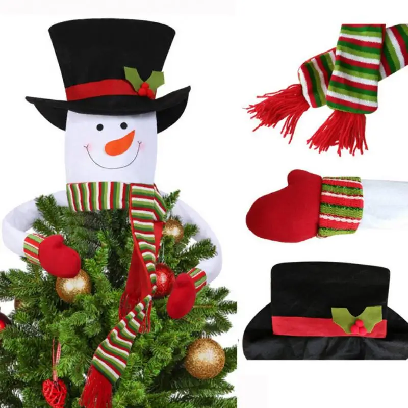 Snowman Hat Tree Ornaments 