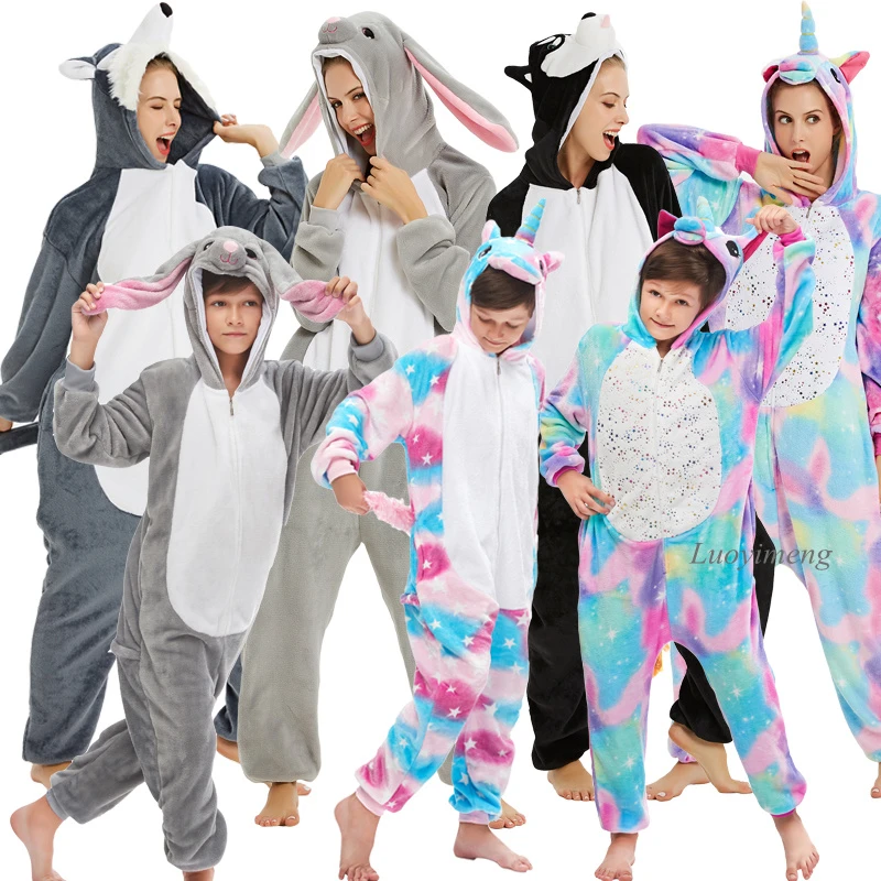 family unicorn onesies