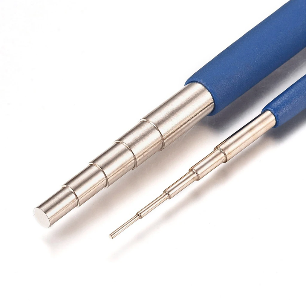 2pcs Chrome Plated Micro Coil Builder 14cm Length Wire Winding Wrapping Coiling Sticks Rods 1.5-10mm