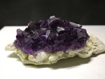 

57.0gNatural purple fluorite mineral specimen, quartz crystal, furniture ornament