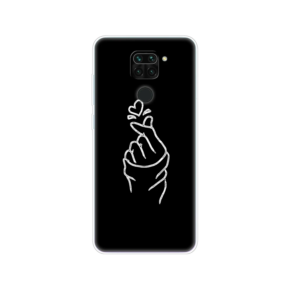 For Xiaomi Redmi Note 9 Case Soft Tpu Phone Back On Redmi Note 9 Pro Silicon Cover Redmi Note9 Pro Note9Pro Bumper Shell Funda 