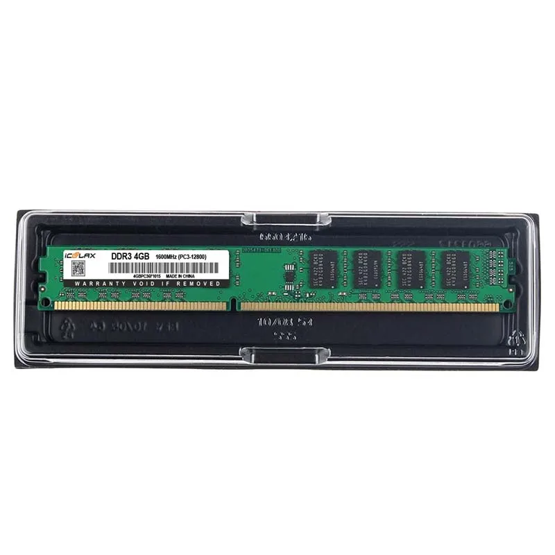 Настольная оперативная память Icoolax DDR3 4 ГБ 8 1600 МГц флуоресцентная для Intel |
