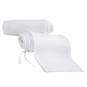 

2pcs Breathable Baby Bed Pad Guard Durable Prime Useful Bed Cushion Bed Bumper Bed Protection for Kids Baby Children