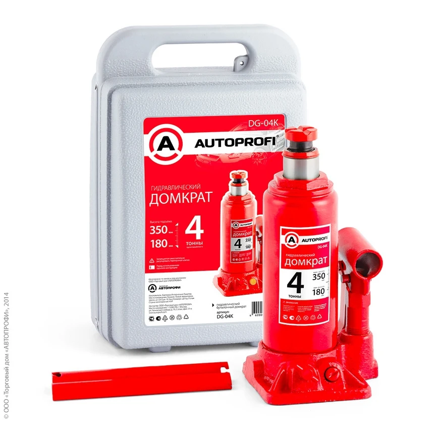 Jack hydraulic AUTOPROFI DG-04K in a case ► Photo 2/2