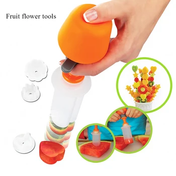 

Hot Kitchen Vegetable Food Carved Canape Cutter Fruit Shaper Mold Maker Salad Carving Party Festival Desert Cake Decoration Tool