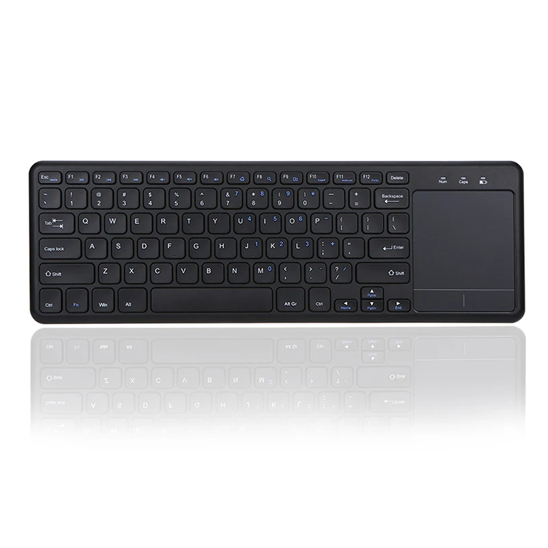 

LEORY Ultra-slim 2.4G Wireless Wifi Portable Keyboard with touchpad Dual System Universal Touch Mouse Suitable